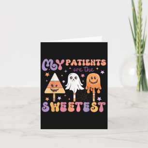 Mina patienter är den sötaste Nicu Nurse Halloween Kort