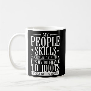 Mina personkunskaper är bara Bra. Kaffemugg