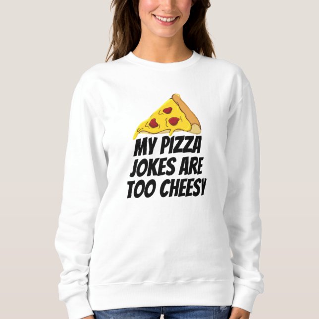Mina Pizza-skämt är för obehagliga T Shirt (Framsida)