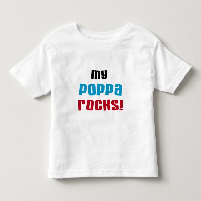 Mina Poppa Sten Tshirts och presenter (Framsida)