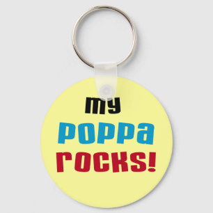Mina Poppa Sten Tshirts och presenter Nyckelring