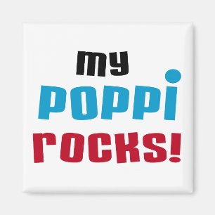 Mina Poppi Sten T-shirts och presenter Magnet