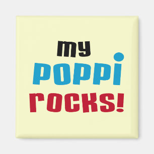 Mina Poppi Sten T-shirts och presenter Magnet