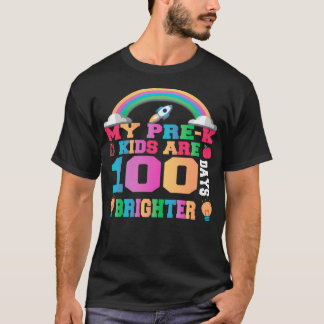 Mina Prek-barn 100 dagar Brighter T Shirt