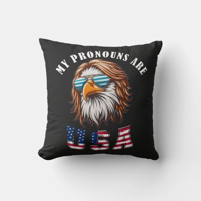 Mina pronomen är USA Kudde (Framsida)