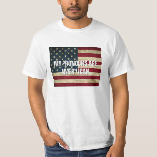 MINA PRONOUNER ÄR AMER/ICAN SHIRT T