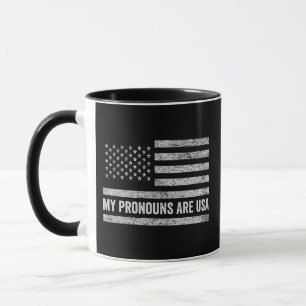 Mina pronouns är USA:s underliga fjärde juli Mugg