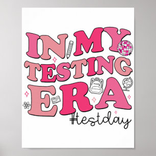 Mina provtidslärare Student Sten vid testprovet Poster