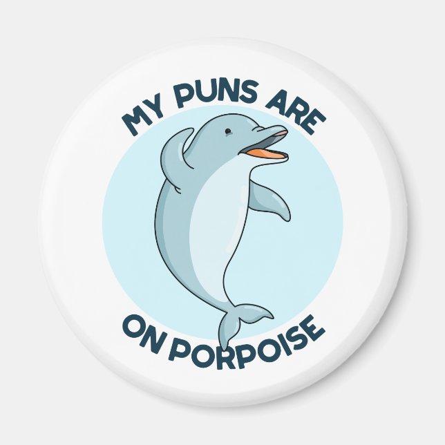 Mina pungar ligger på porpoise, en fin, dvs. magnet (Framsidan)