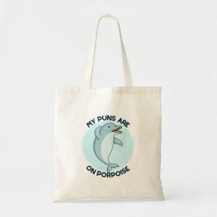 Mina pungar ligger på porpoise, porpoise Pun Tygkasse