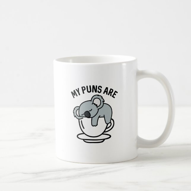 Mina puns är Koala Tea Kaffemugg (Höger)