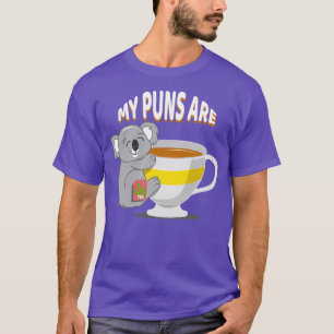 Mina puns är Koala Tea T Shirt
