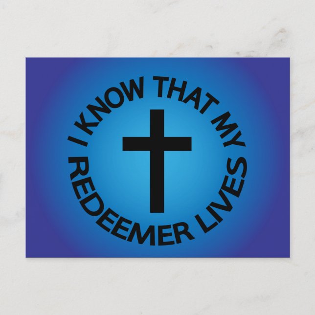 Mina Redeemer Lives Vykort (Framsida)