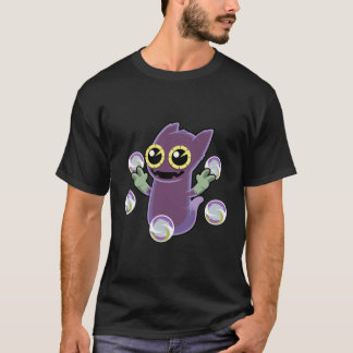 Mina sångande monster Ghazt Blue Small T Shirt