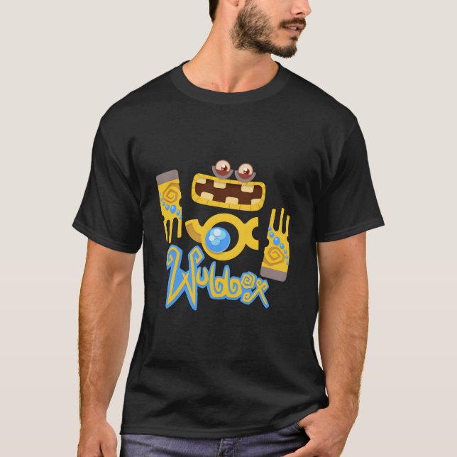 Mina sångmonster, Wubbox Blue Small T Shirt (Framsida)