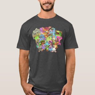 Mina Singing Monsters 4 vän T Shirt