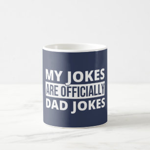 Mina skämt är officiellt Pappa, Pappa T-Shi. Kaffemugg