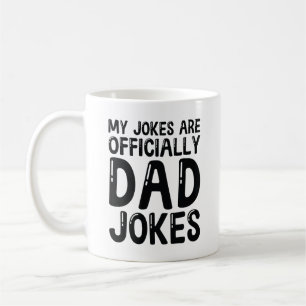Mina skämt är officiellt Pappa skämt Kaffemugg