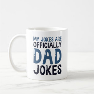 Mina skämt är officiellt Pappa skämt Kaffemugg