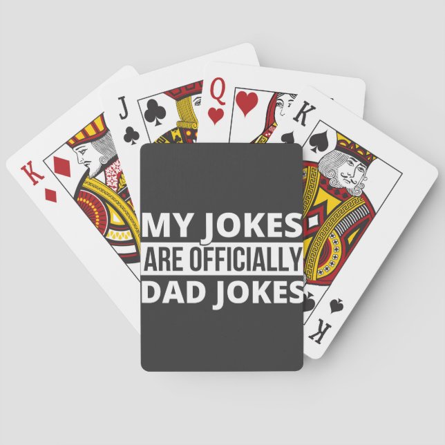 mina skämt är pappaskämt casinokort (Baksidan)