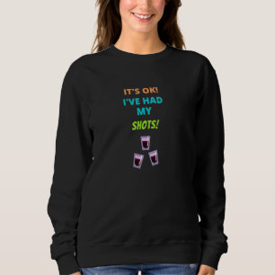 Mina skott! Manar Women Covid Joke Avslappnad Pul T Shirt