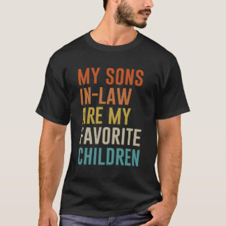 Mina soner i juridik är min favoritbarnfamilj t shirt