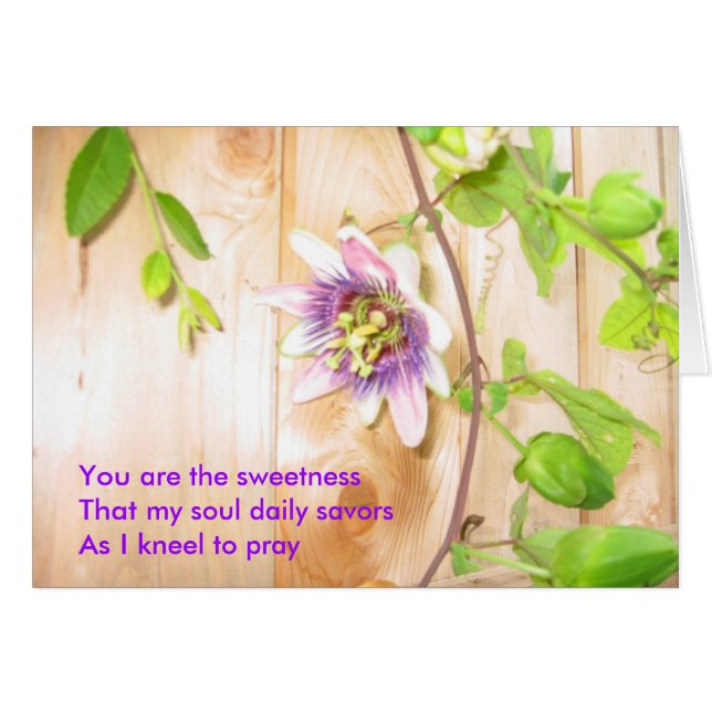 Mina Soul Savors Daily Hälsningskort (Framsidan Horizontal)