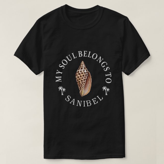 Mina Soul-Tillhör till Sanibel Island Florida Juno T Shirt (Design framsida)