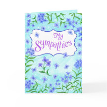 Mina Sympatier – Mjuk Blommig Tröst Design Aqua