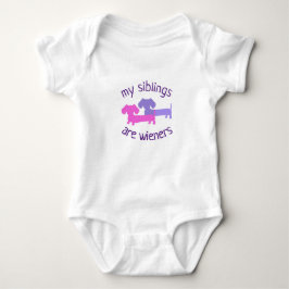 Mina Syskon är Wiener Dachshunds Doxie T Shirt
