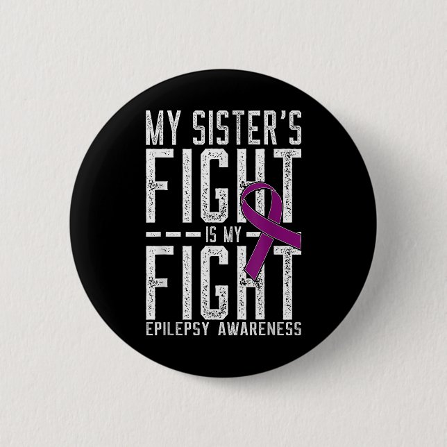 Mina systrar kämpar mot min medvetenhet om epileps knapp (Framsida)