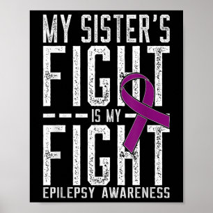 Mina systrar kämpar mot min medvetenhet om epileps poster