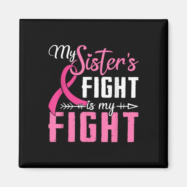 Mina systrar kämpar om min kamp mot bröstcancer magnet (Framsidan)