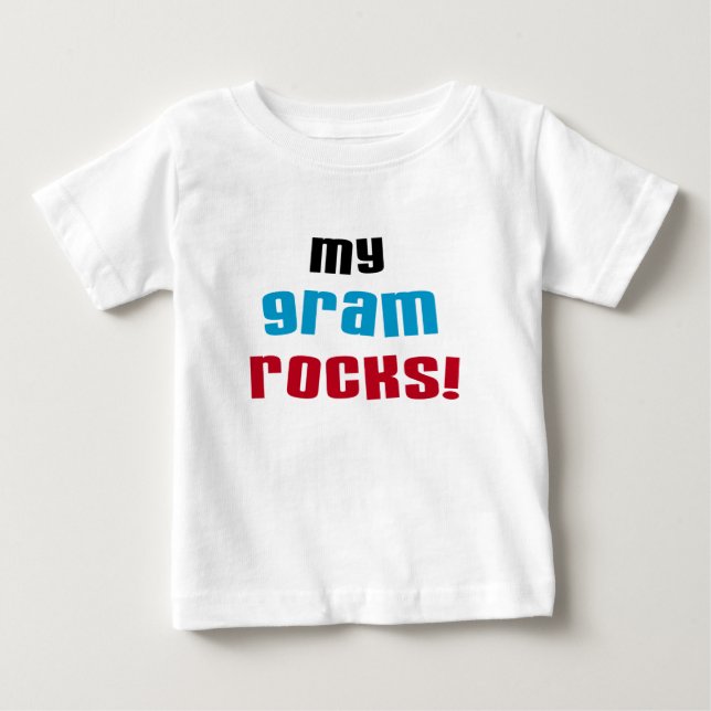 Mina T-tröjor och presenter från Gram Sten T-shirt (Framsida)