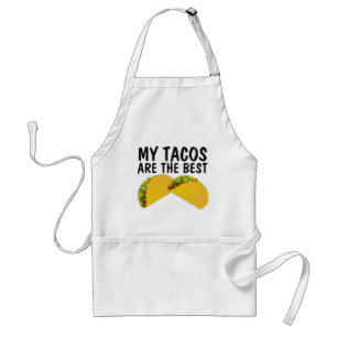 MINA TACOS ÄR DE BÄSTA KÖKSHANDDUKAR FÖRKLÄDE