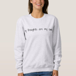 Mina tankar Kvinnors vanliga sötskjorta T Shirt