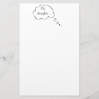 Mina tankar Stationery Brevpapper