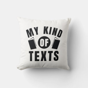 Mina texter kudde