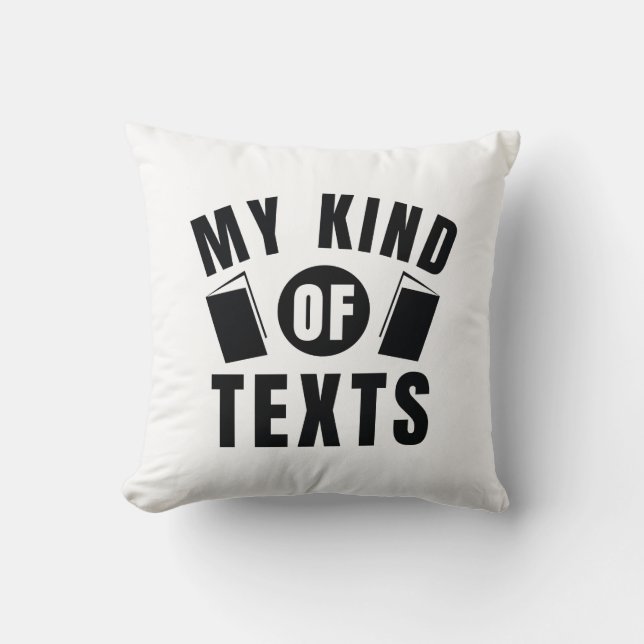 Mina texter kudde (Framsida)