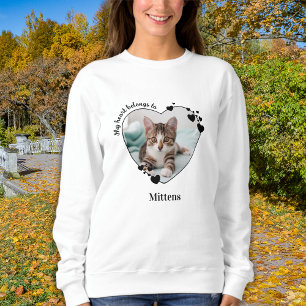 Mina Tillhör att klä över Anpassningsbarnas fotfot T Shirt