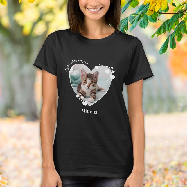 Mina Tillhör för att hålla fotolått över T Shirt (Skapare uppladdad)