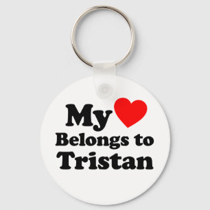 Mina Tillhör i hjärtat i Tristan Nyckelring