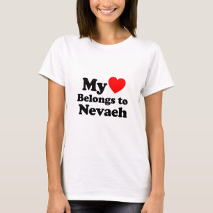 Mina Tillhör i hjärtat till Nevaeh Tee Shirt