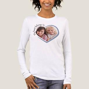 Mina Tillhör i hjärtat till Photo T Shirt