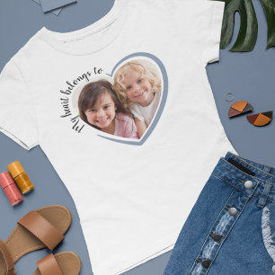 Mina Tillhör i hjärtat till Photo T Shirt