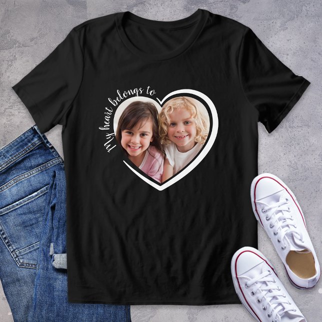 Mina Tillhör i hjärtat till Photo T Shirt (Skapare uppladdad)