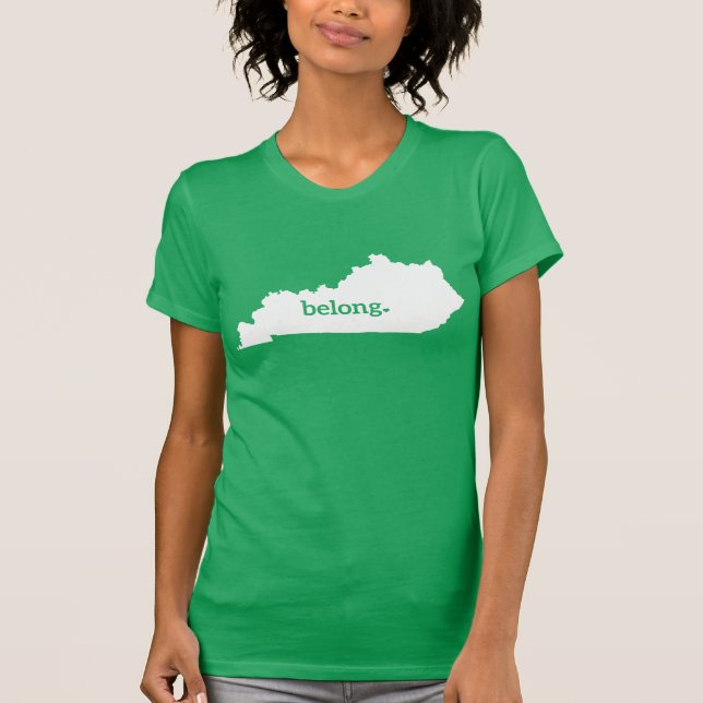 Mina Tillhör i Kentucky T Shirt (Framsida)