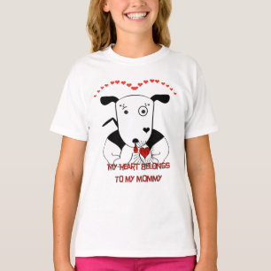 Mina Tillhör i mitt Mamma T-shirt