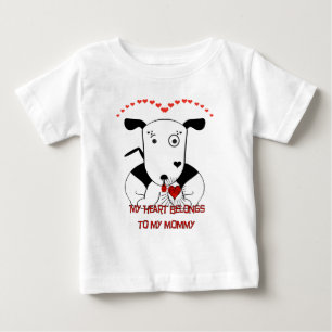 Mina Tillhör i mitt Mamma T-shirt