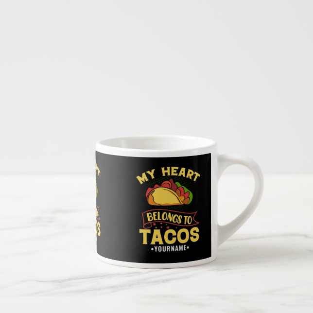 Mina Tillhör på takos Espressomugg (Höger)